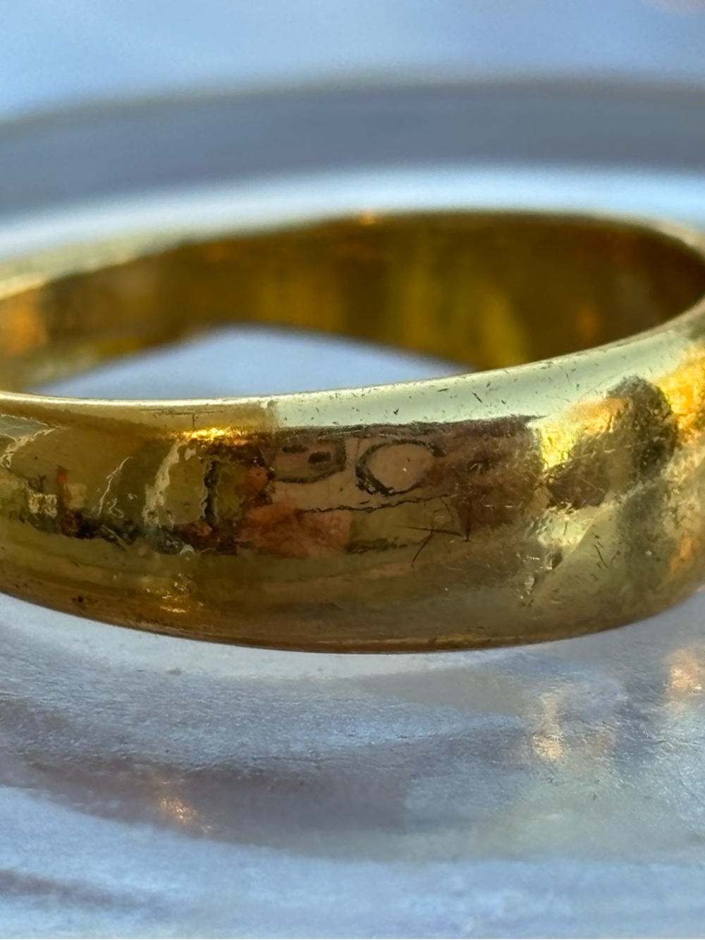 Classic Gold Band Ring - Women Jewelry Ring
